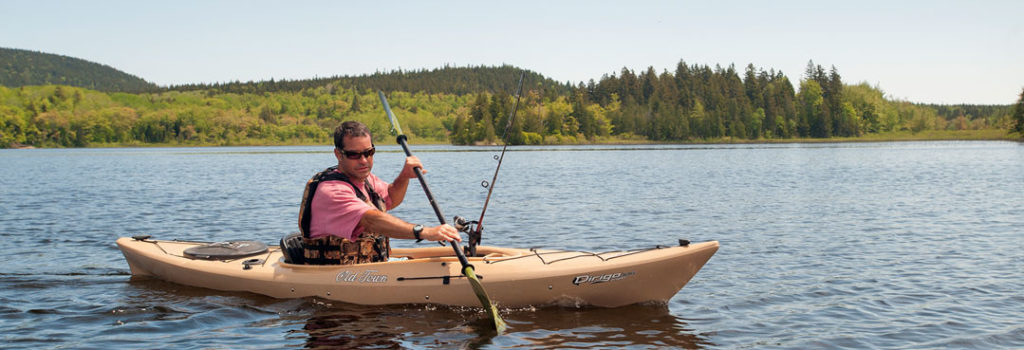 banner-fishing-kayaker - Great Pond Marina Boat Rentals ...